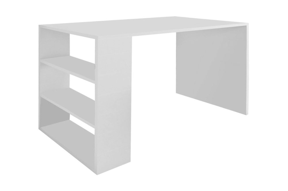 Irbene Skrivbord 90 cm med Förvaring 3 Hyllor