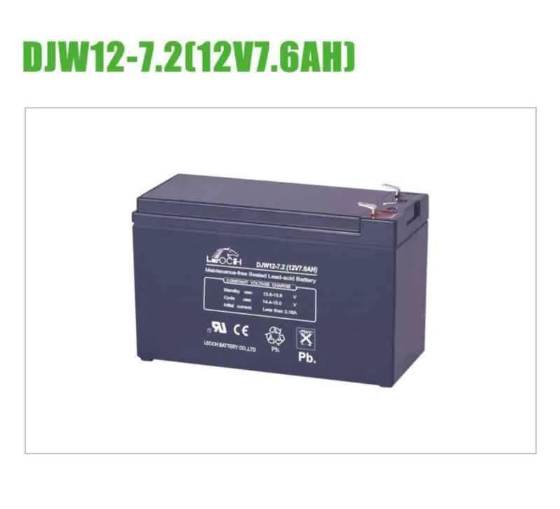 Leoch DJW12-7,2 Blybatteri