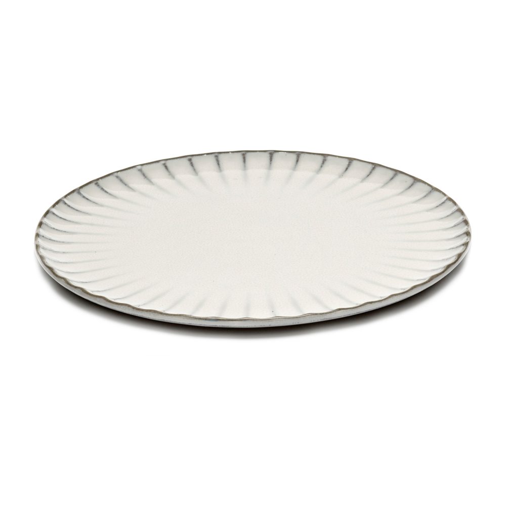 Inku tallrik L Ø24 cm, White