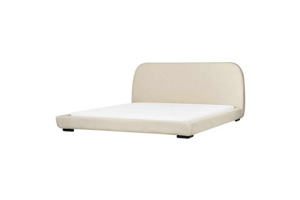 Dubbelsäng Roisel med lamellram 180x200, Polyester