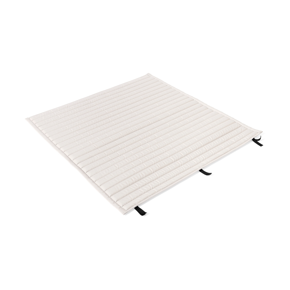 Palissade Dining Quilted bänkdyna, Cream white