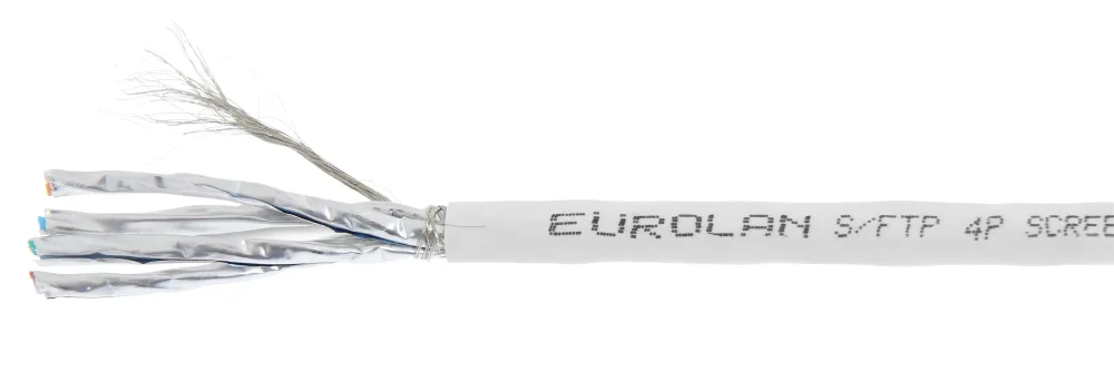 Eurolan 19D-F7-23WT-R500 Datakabel C7, S/FTP, LSZH, Dca Trumma