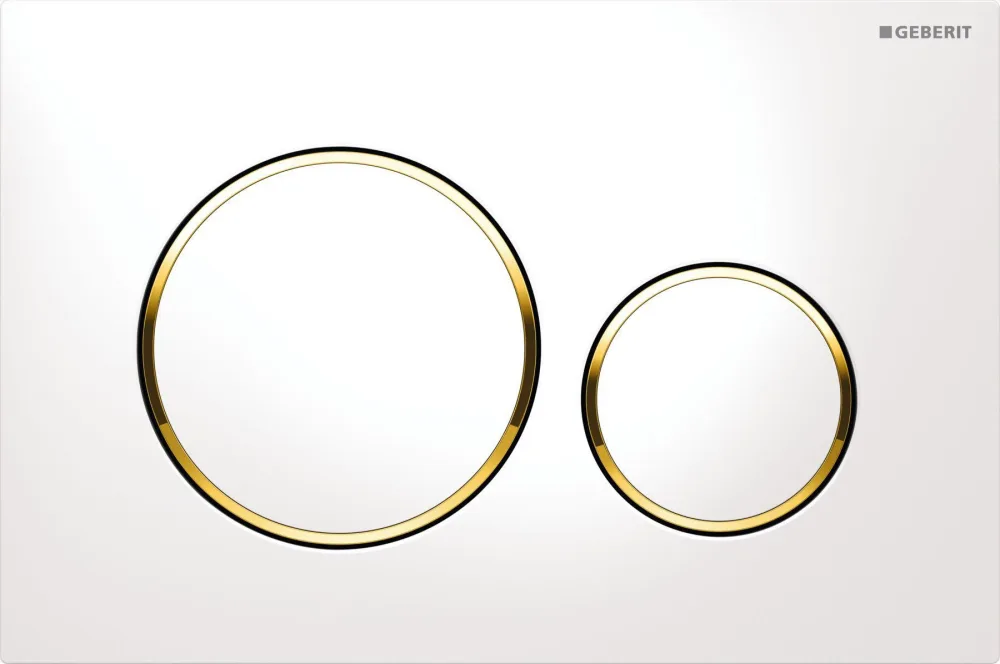Geberit Sigma20 115.882.JQ.1 Spolplatta Blankförkromad