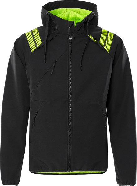 SOFTSHELLJACKA 7461 SVART S BON