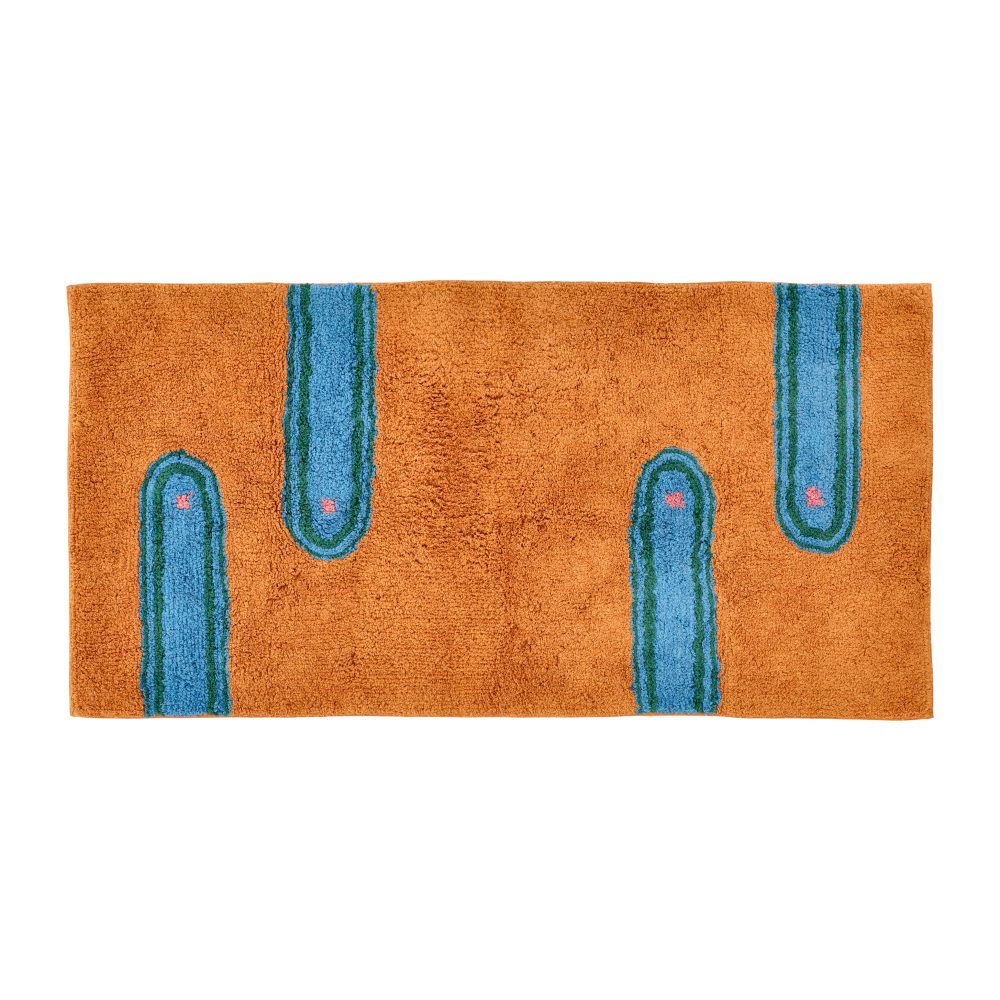 Styles tuftad matta 70x140 cm, Brown