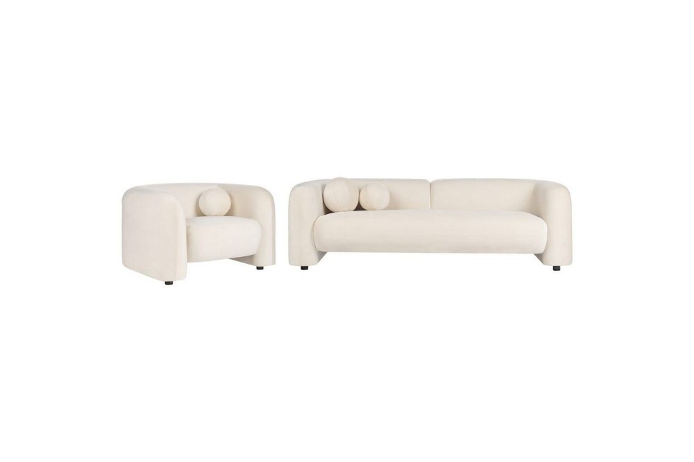 4-sits Soffgrupp Leiren Off-white