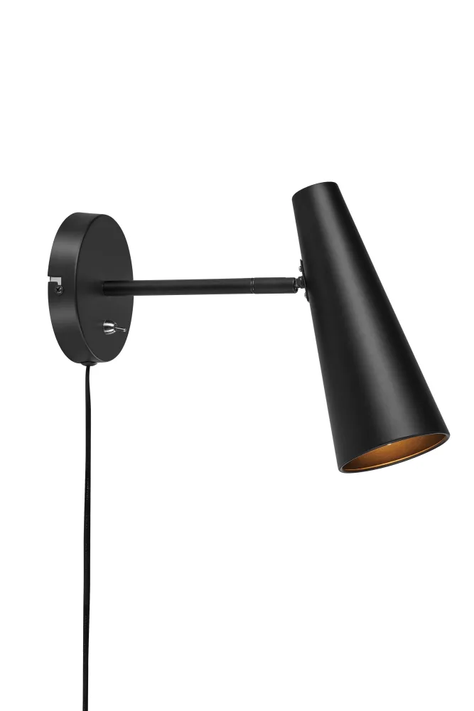 Markslöjd Peak 107898 Vägglampa Svart