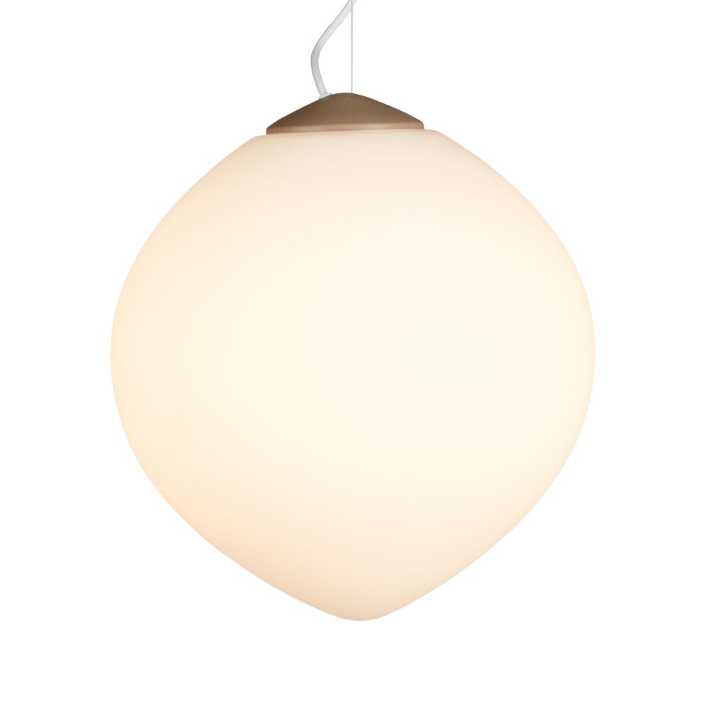 Ceres pendel Ø40 cm, Sand-opalglas